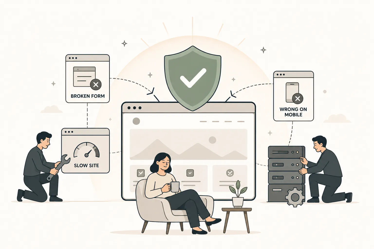 Done for you technical illustration