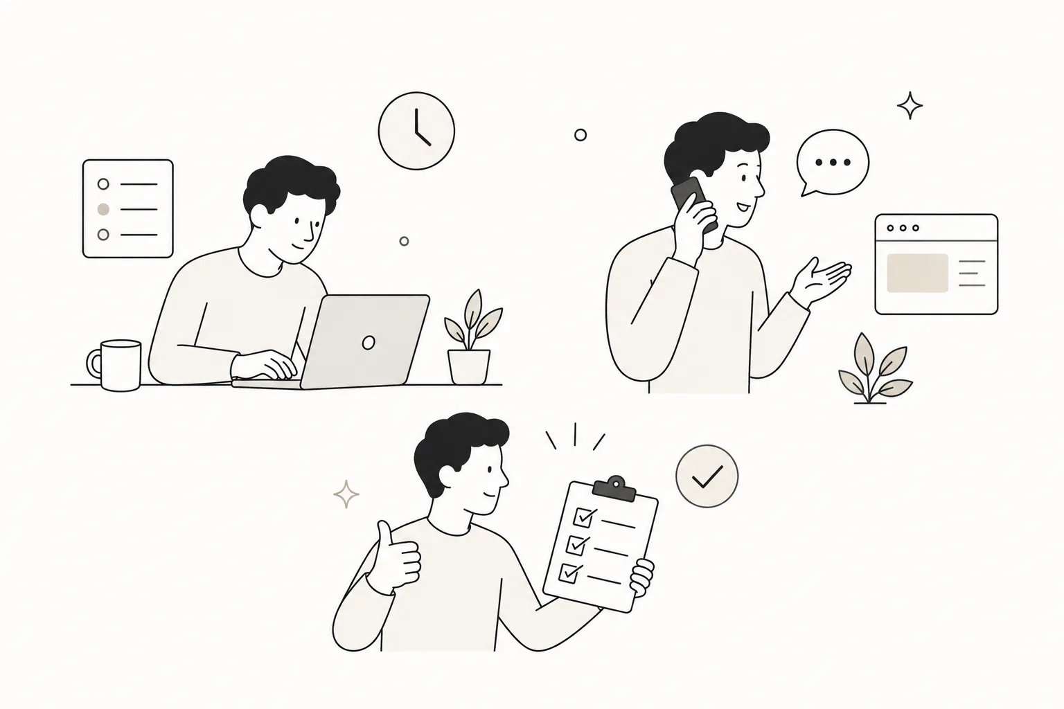 Get things done illustration