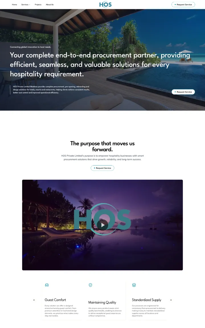 Hos portfolio preview