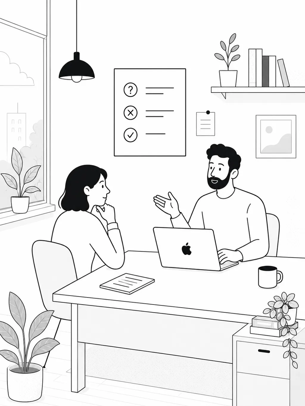 Kohi Studio Guarantee Illustration